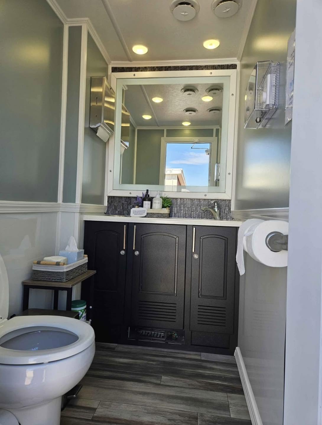 2-Stall Luxury Restroom Trailer photo 7