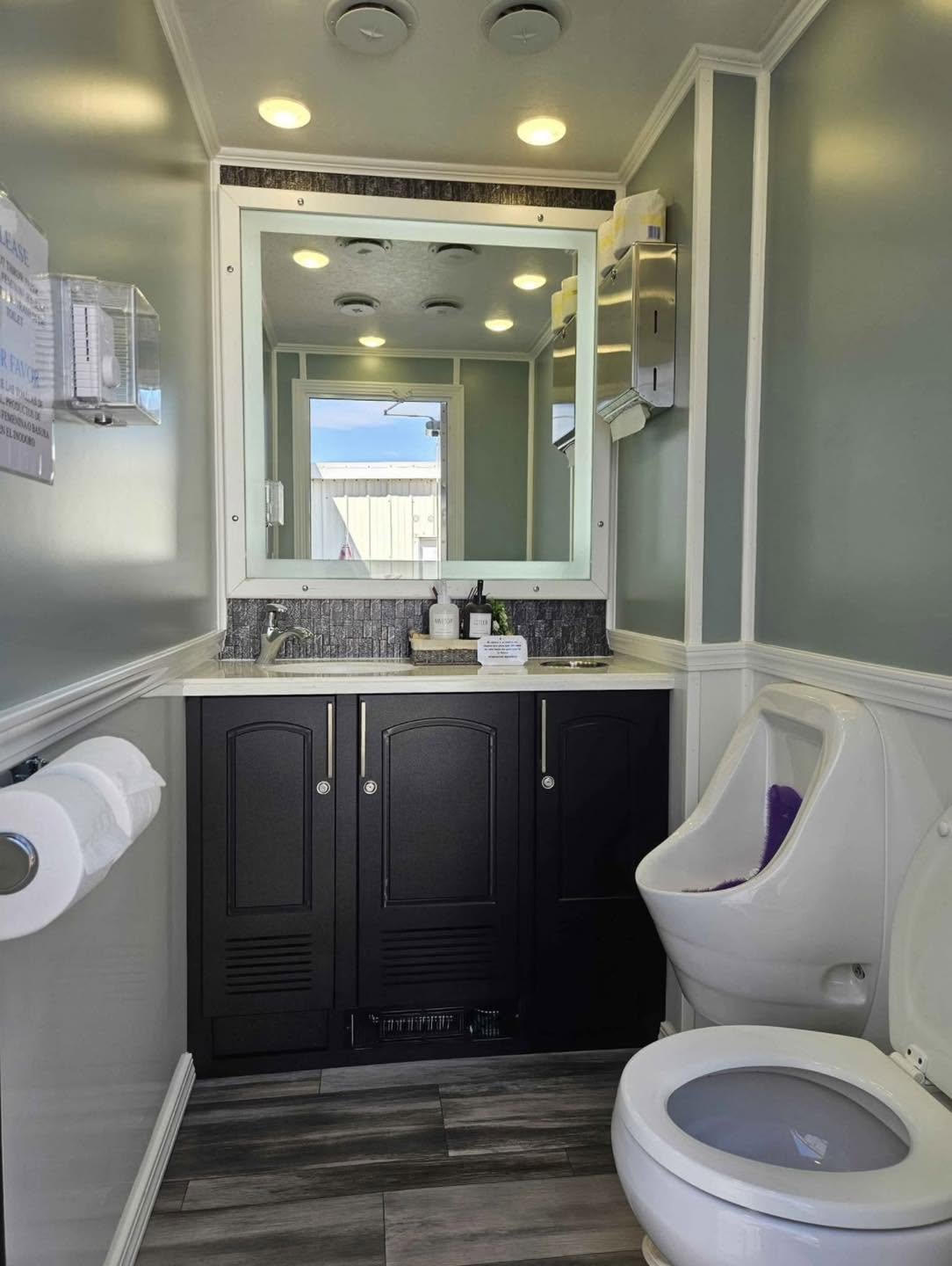 2-Stall Luxury Restroom Trailer photo 9