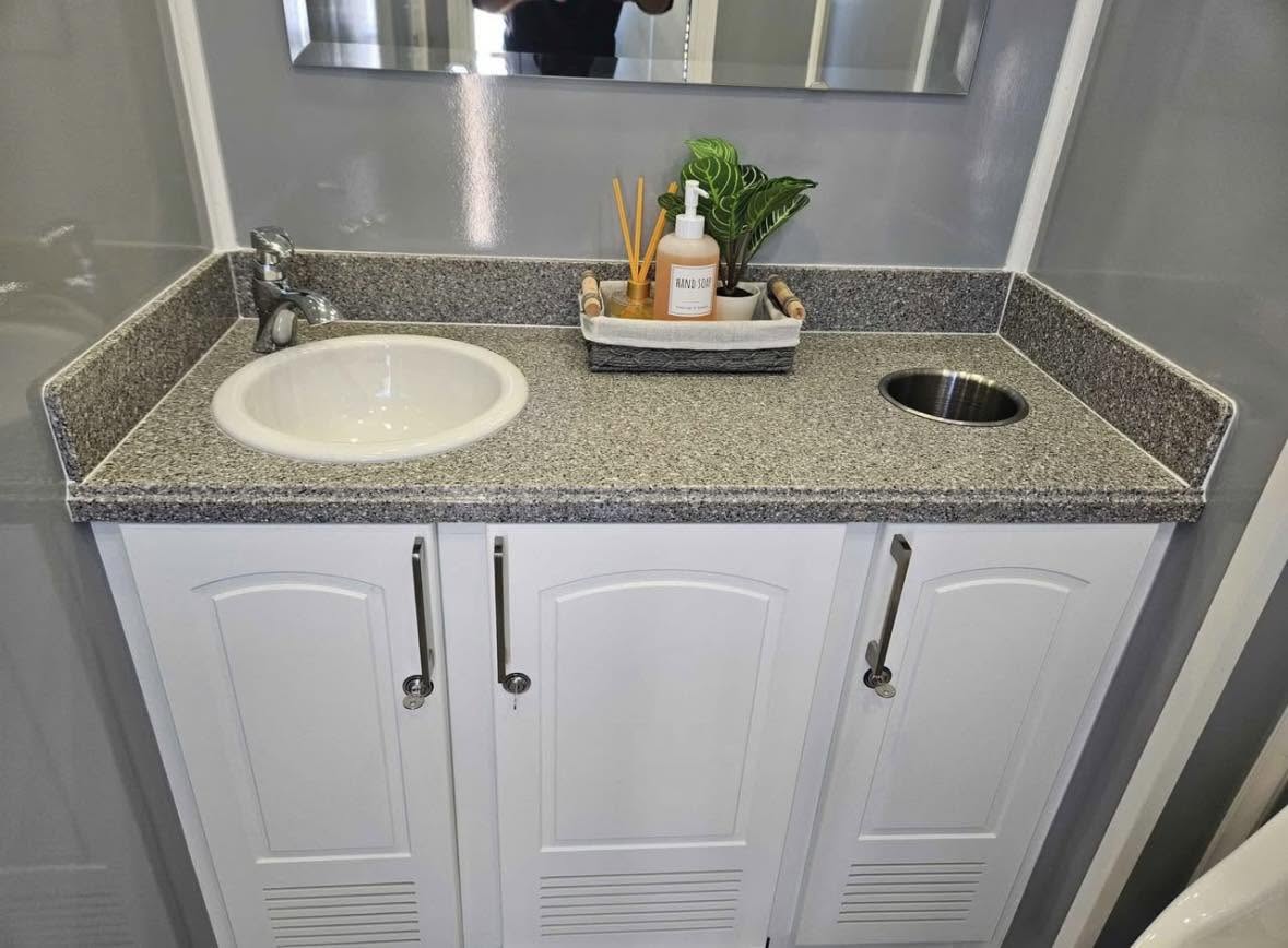 2-Stall Luxury Restroom Trailer photo 3