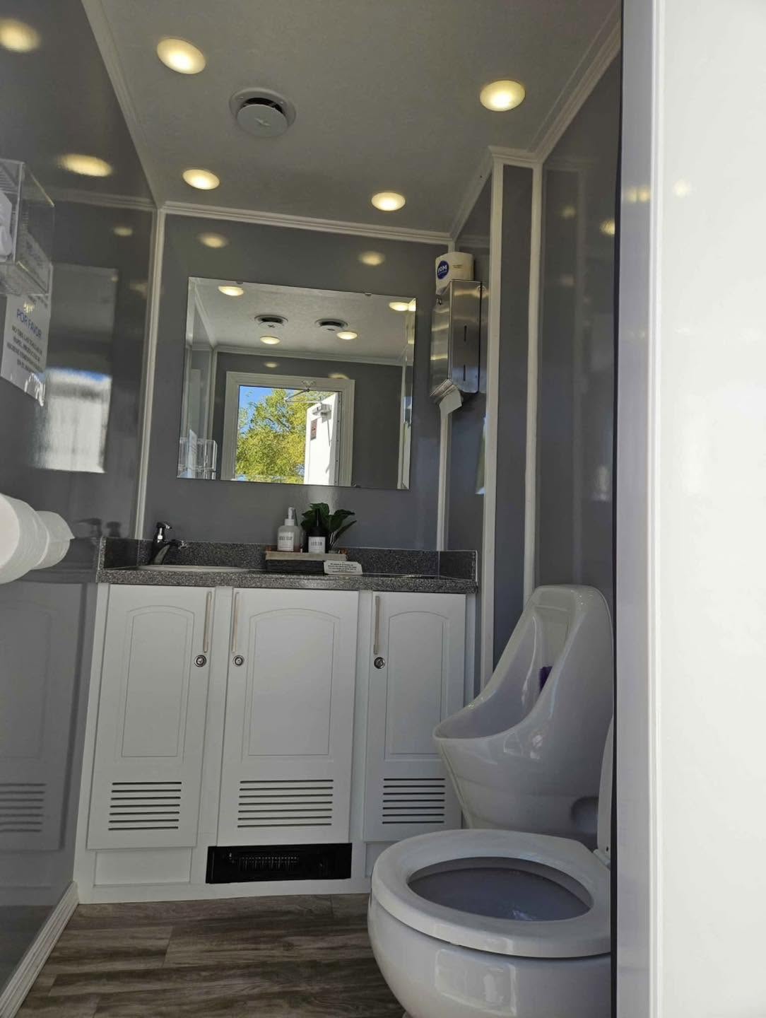 2-Stall Luxury Restroom Trailer photo 8