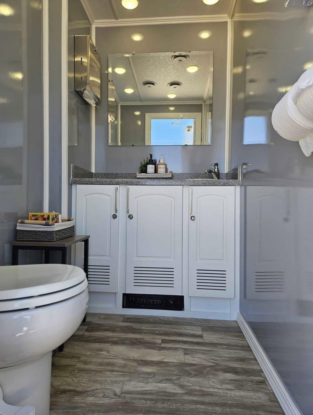2-Stall Luxury Restroom Trailer photo 5
